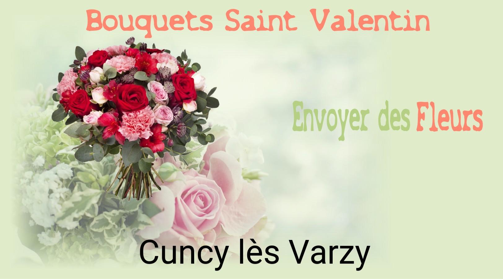 Roses de Saint-Valentin livrées à Cuncy-lès-Varzy